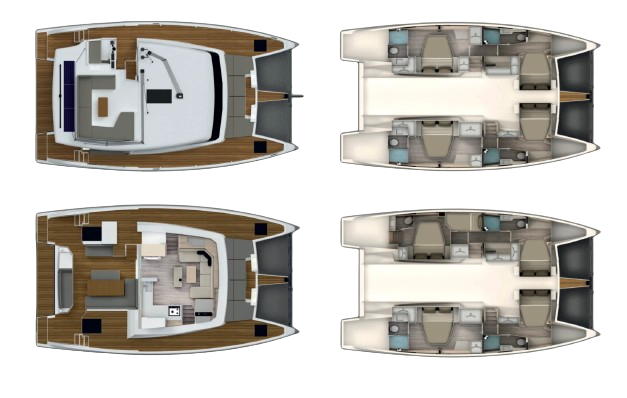 Configuration Aventura 45 mv yachting la rochelle
