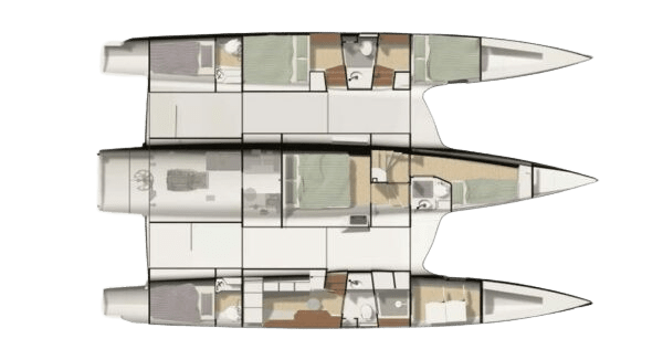 configuration neel 52 neel-trimarans la rochelle mv yachting