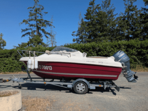 Bateau moteur occasion : JEANNEAU LEADER 515 - MV-Yachting I MV-Occasion